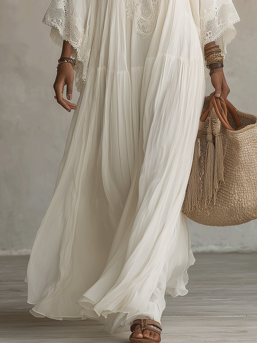 Elegant and Effortless Chiffon Maxi Dress