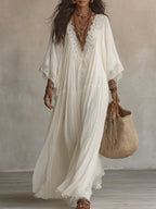 Elegant and Effortless Chiffon Maxi Dress