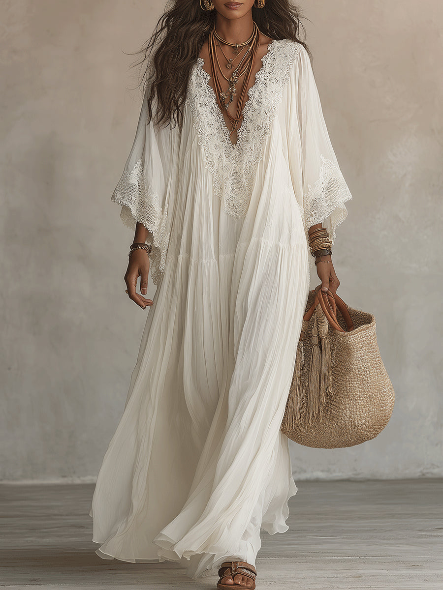 Elegant and Effortless Chiffon Maxi Dress