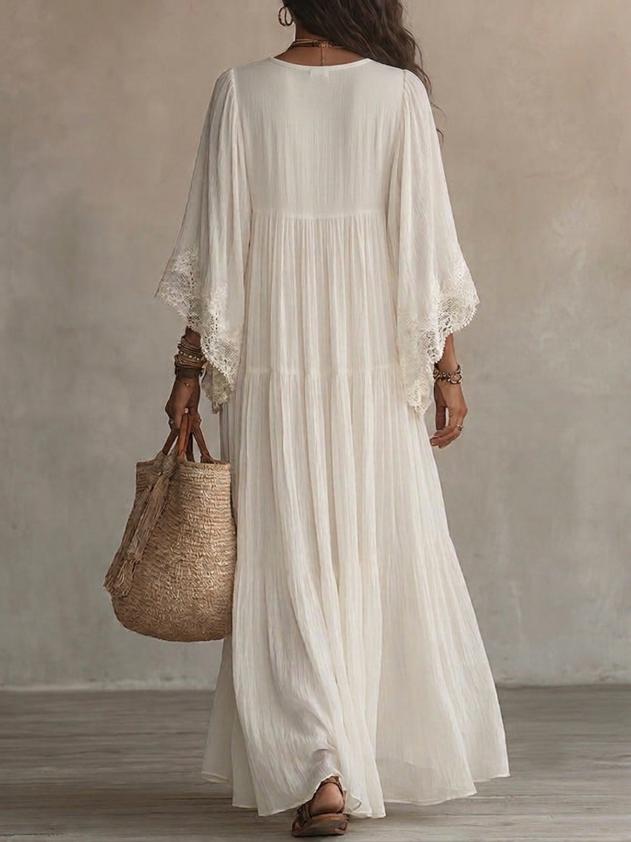 Elegant and Effortless Chiffon Maxi Dress