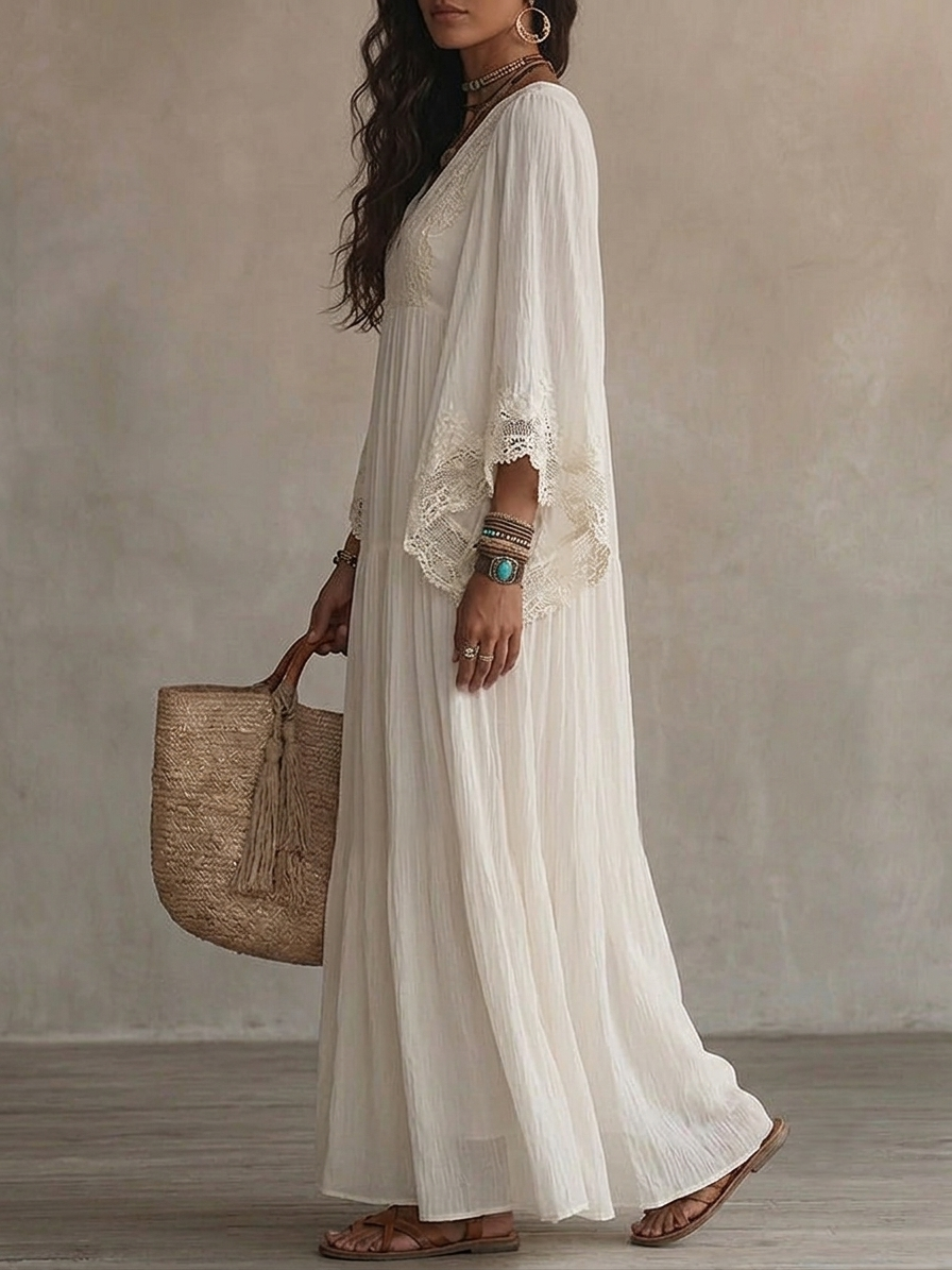 Elegant and Effortless Chiffon Maxi Dress