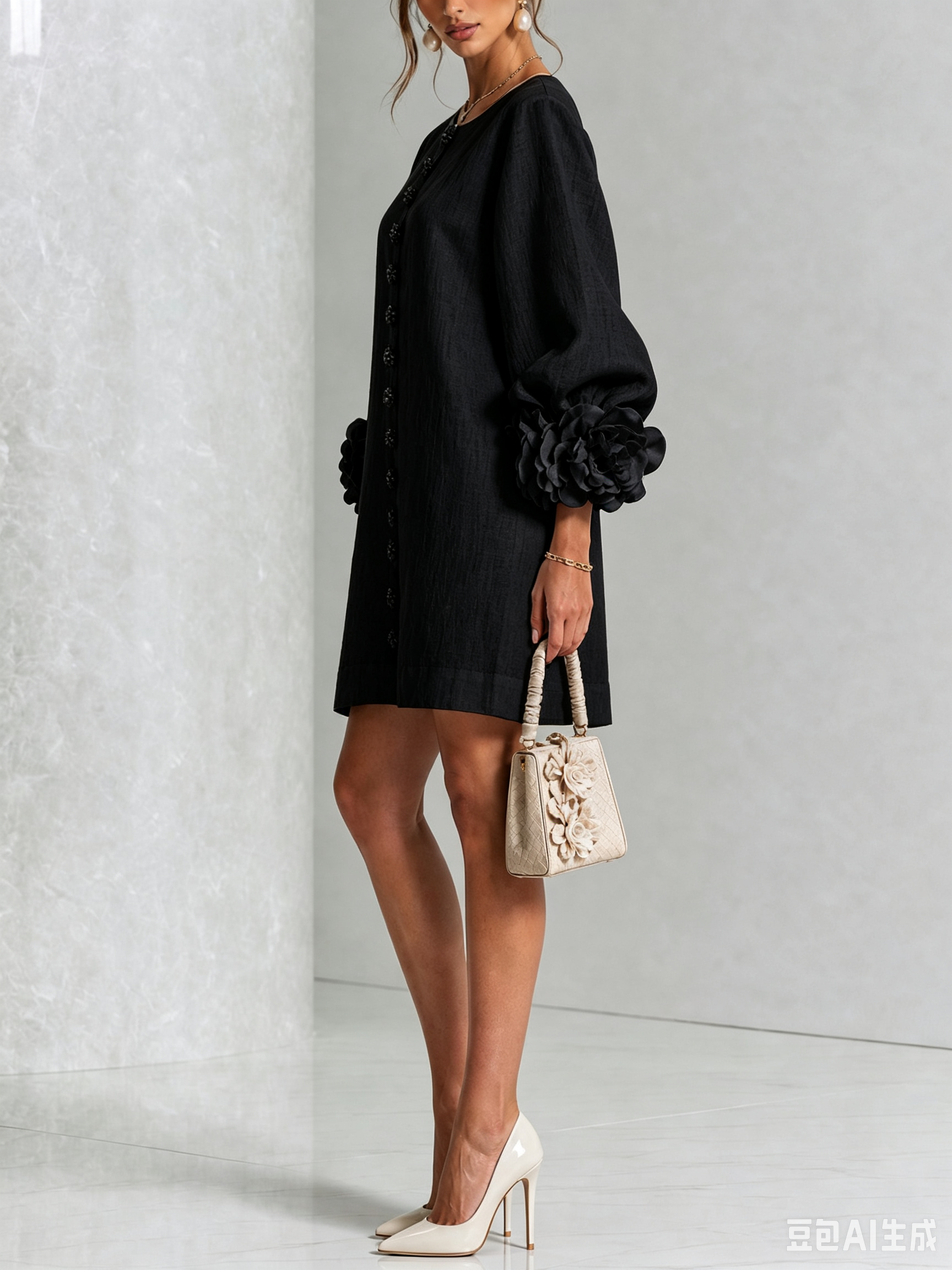 Effortless elegance with a sculptural shift dress
