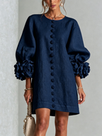 Effortless elegance with a sculptural shift dress