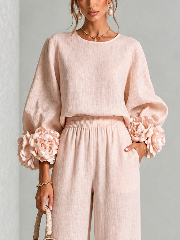Effortless Elegance with a sculptural two-piece set