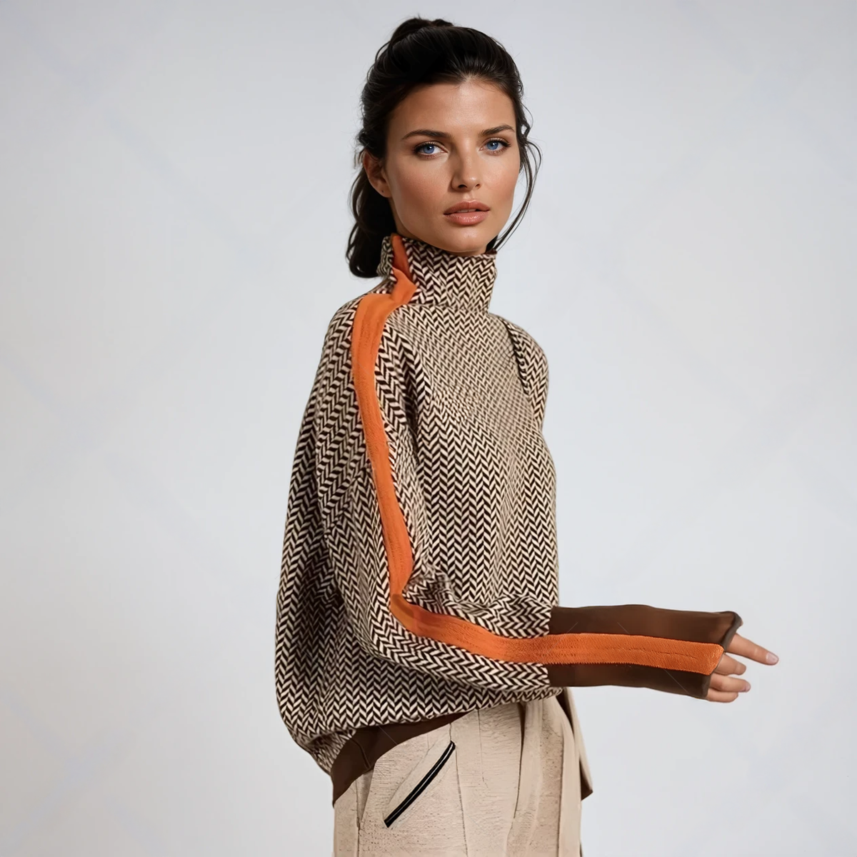 ARABELLA | ROLL NECK JUMPER