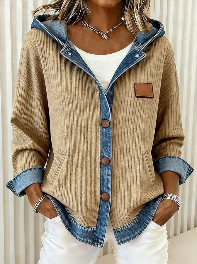Elegant comfort jacket for effortless style
