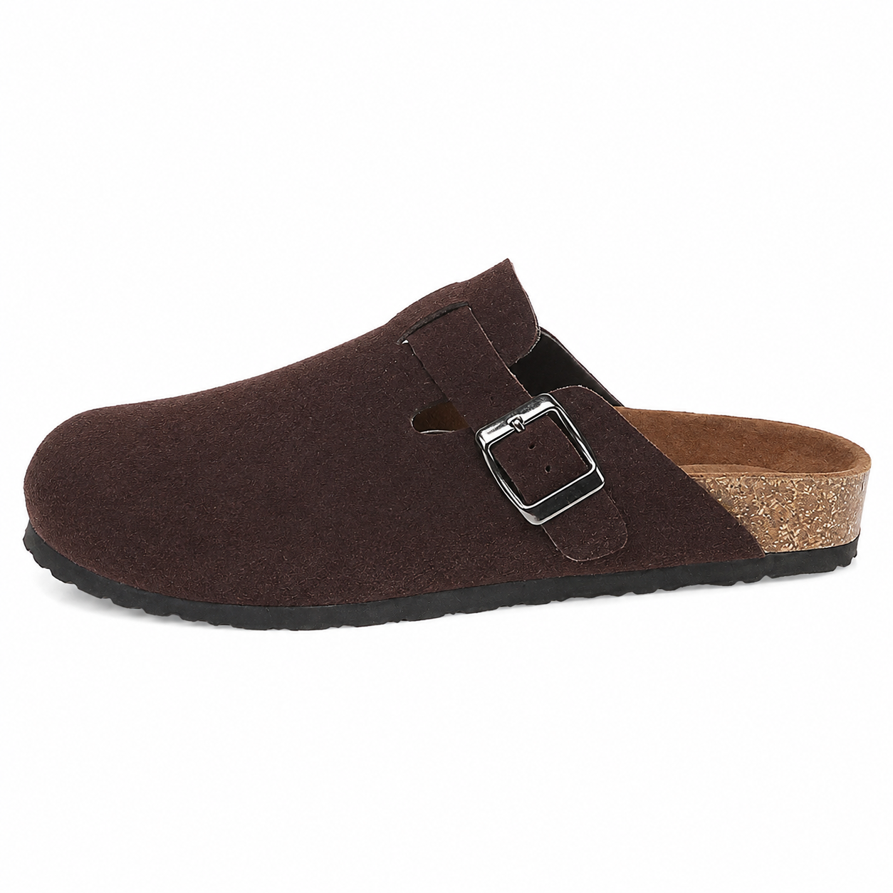 The Cork Buckle Mule
