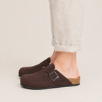 The Cork Buckle Mule