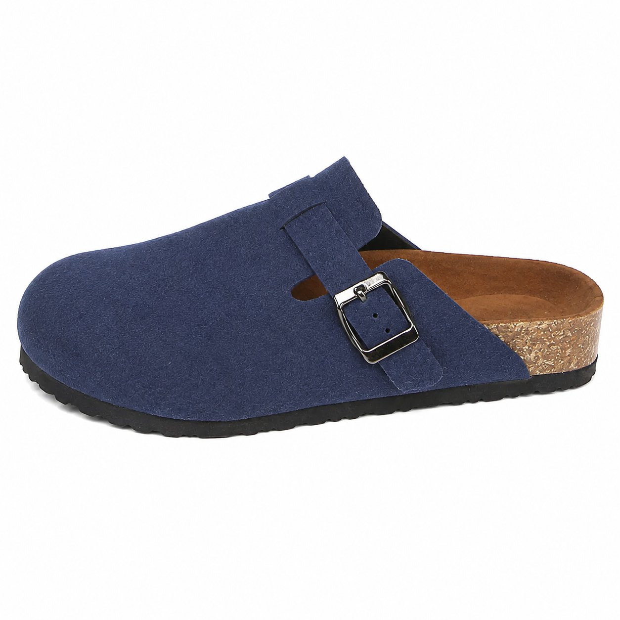 The Cork Buckle Mule
