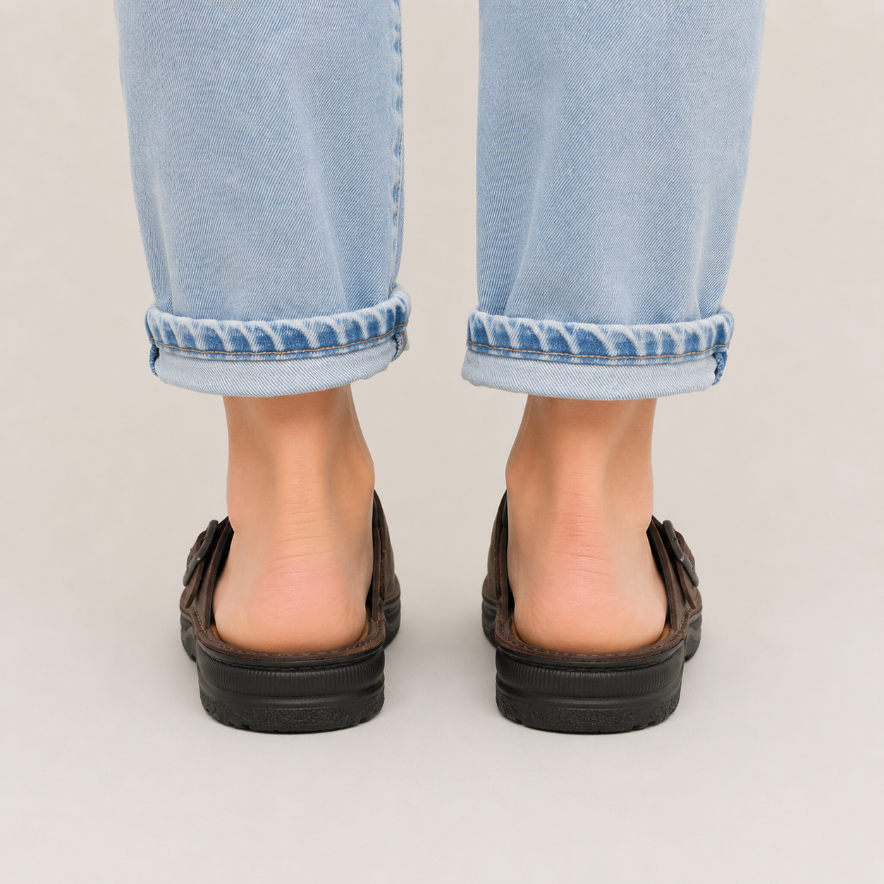 The Heritage Buckle Clog