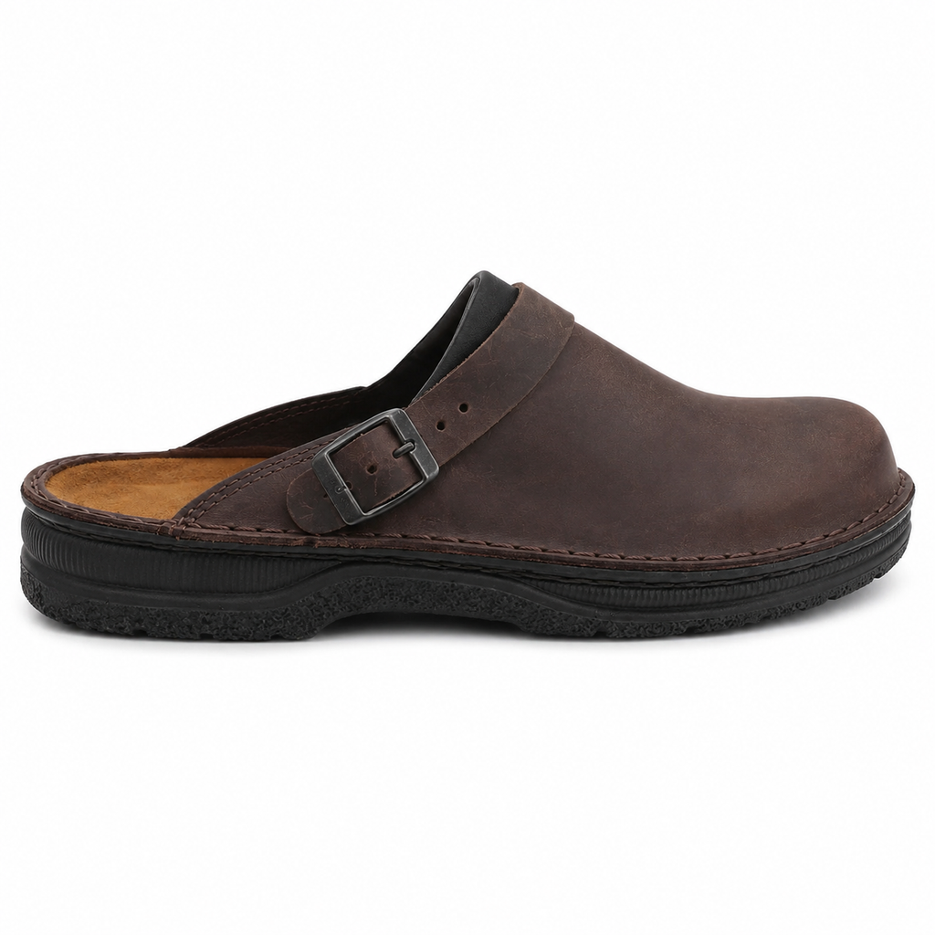 The Heritage Buckle Clog