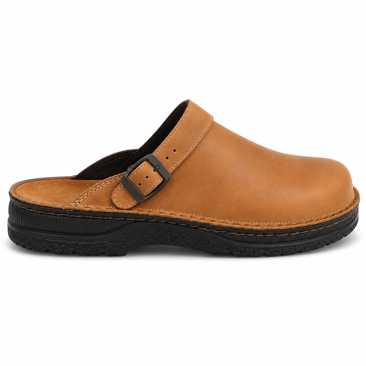 The Heritage Buckle Clog