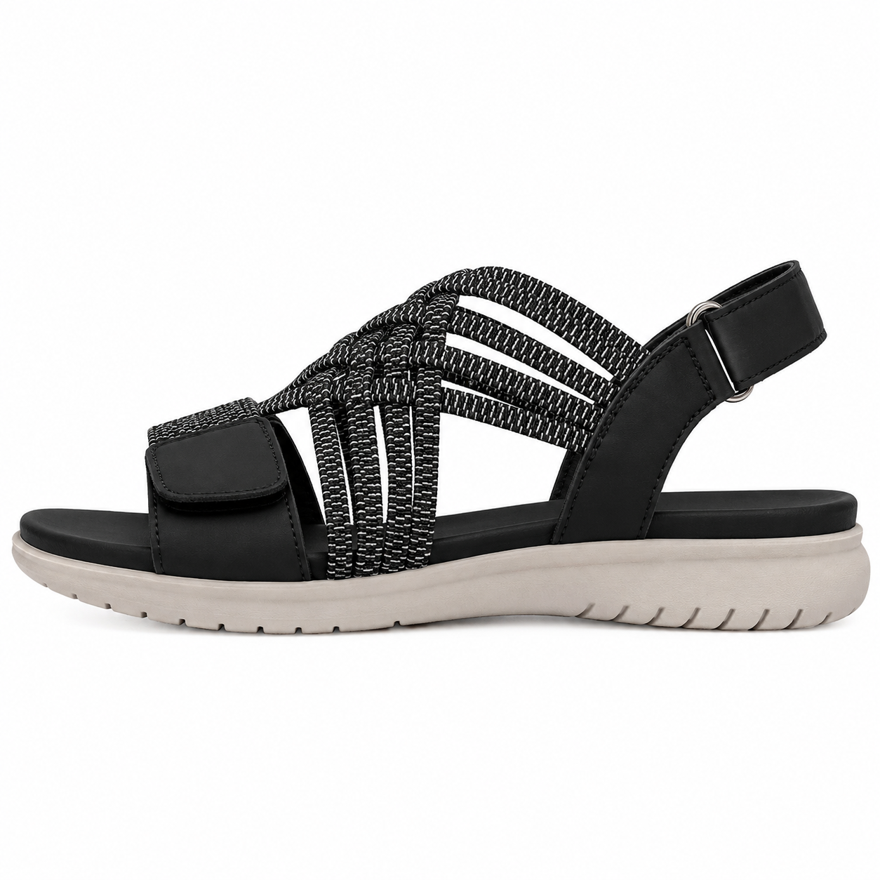 The Woven Strap Comfort Sandal