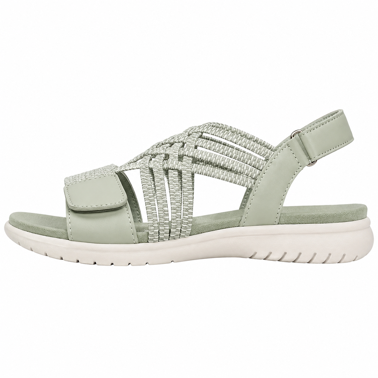 The Woven Strap Comfort Sandal