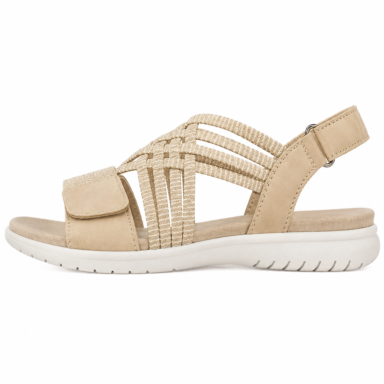 The Woven Strap Comfort Sandal