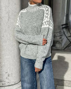 Elegant comfort jumper for effortless style
