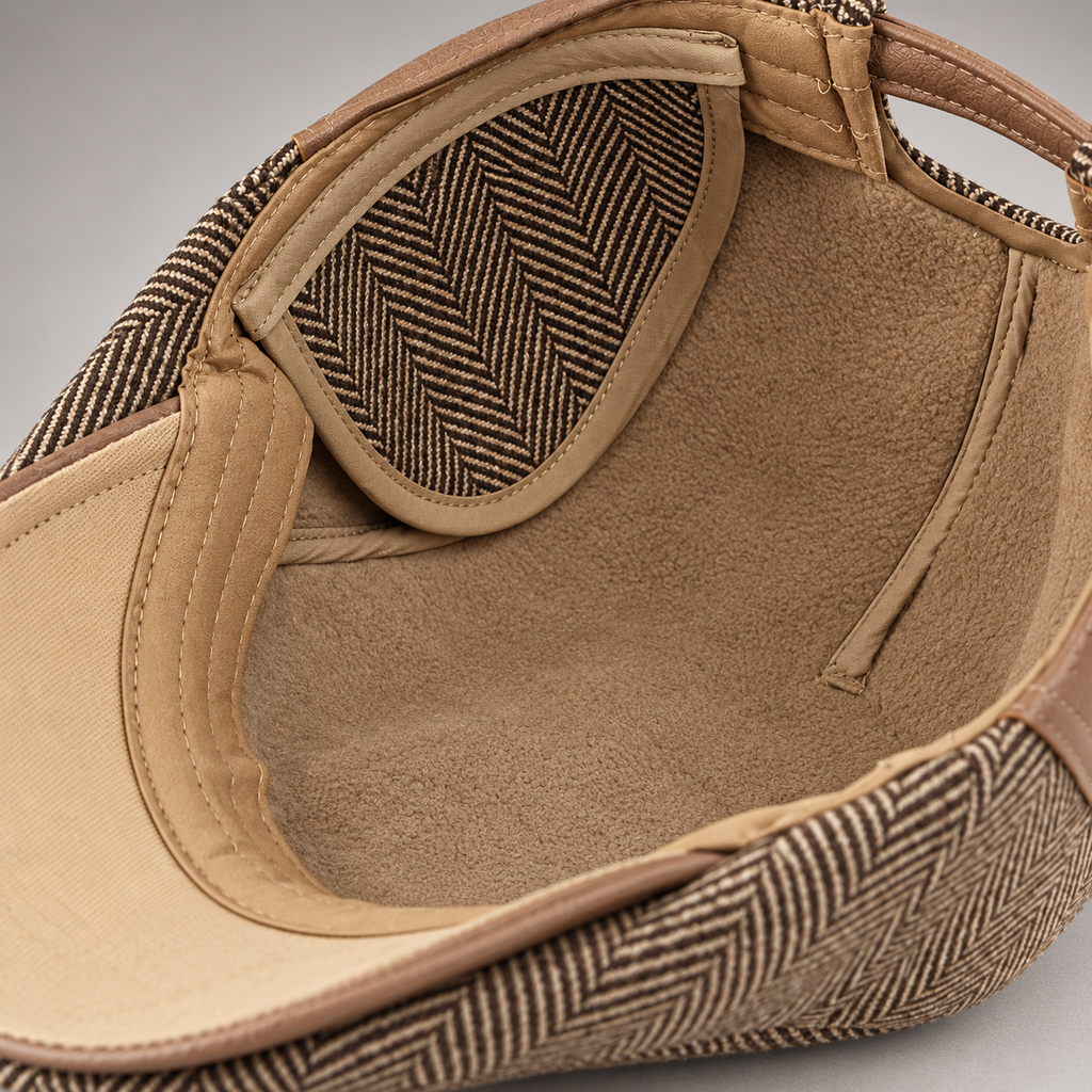 THORNTON™ | Heritage Herringbone Flat Cap