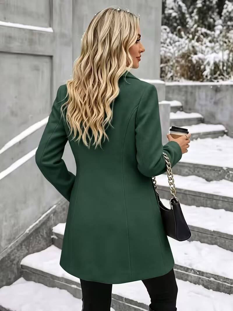 Elaine | Comfortable Stand-Collar Coat