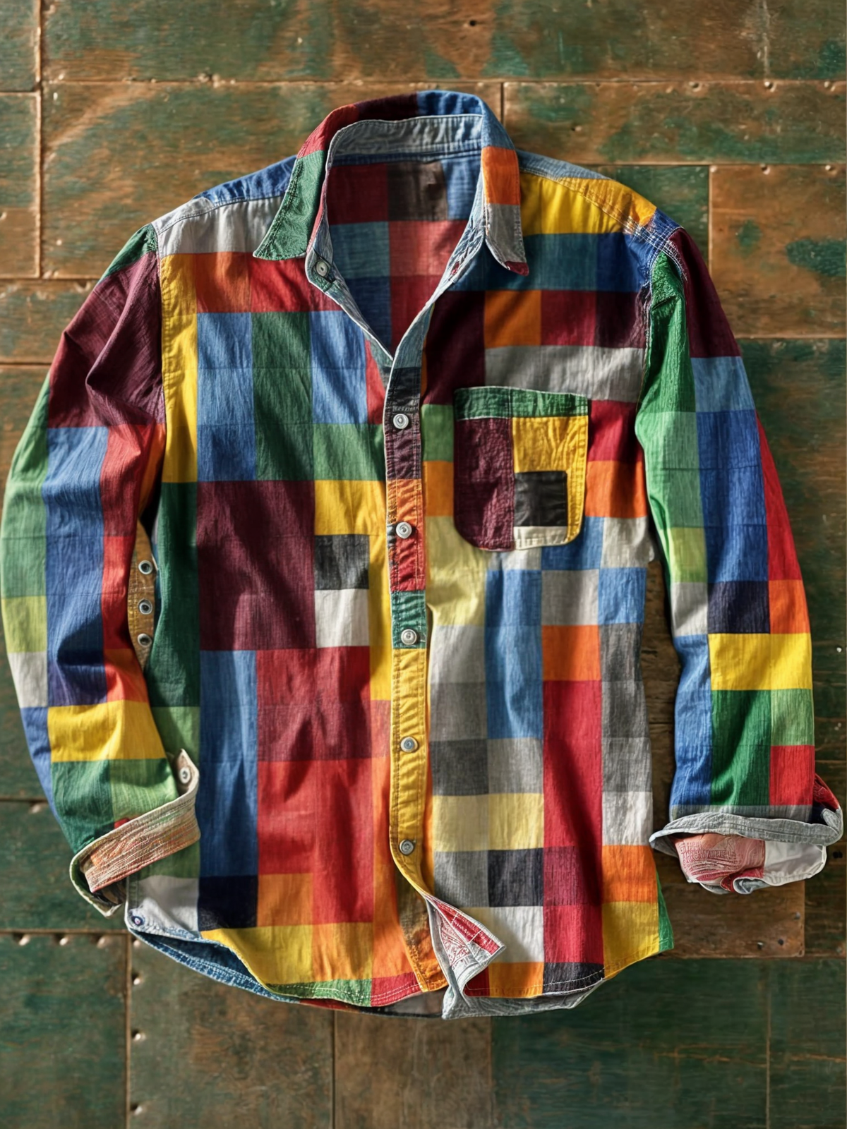 Clyde | The Patchwork Statement Shirt