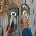 The Harbour Sandals | Chic Buckle Detail