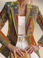 Faustine™ | Bohemian Medallion Blazer