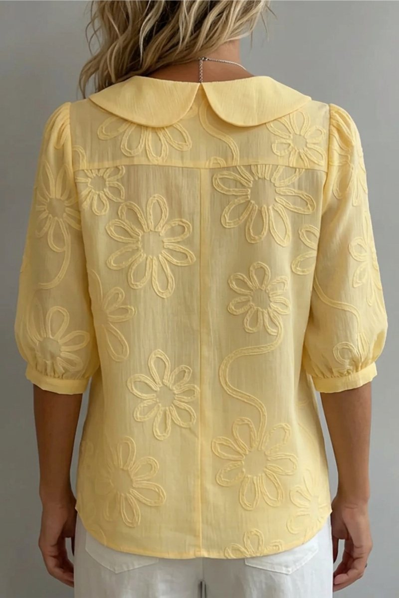 The Kensington Blouse | Elegant Floral Design