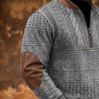 Dimitri™ Retro Zip-Up Jumper