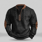 Dimitri™ Retro Zip-Up Jumper