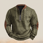 Dimitri™ Retro Zip-Up Jumper