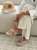Elegant and Comfortable Taupe Mules for Effortless Style
