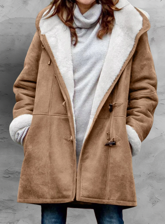 Arwelyn | Hooded Toggle Autumn Coat