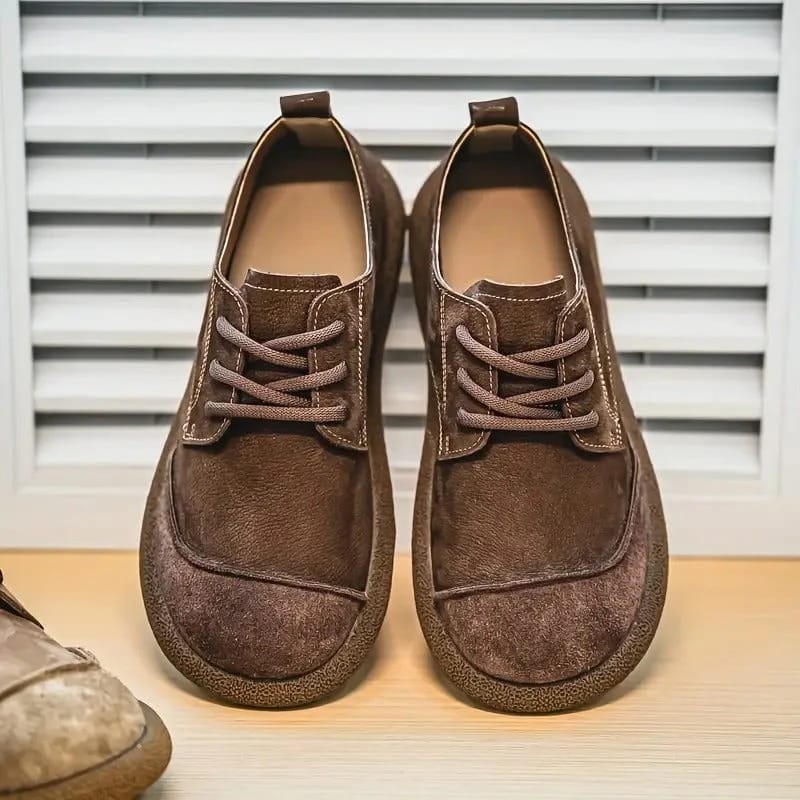 André Ferran Léo Suede Oxfords