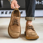 André Ferran Léo Suede Oxfords