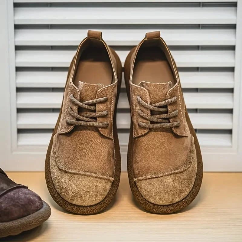 André Ferran Léo Suede Oxfords