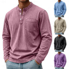 Men Saltwater Long Sleeve Henley