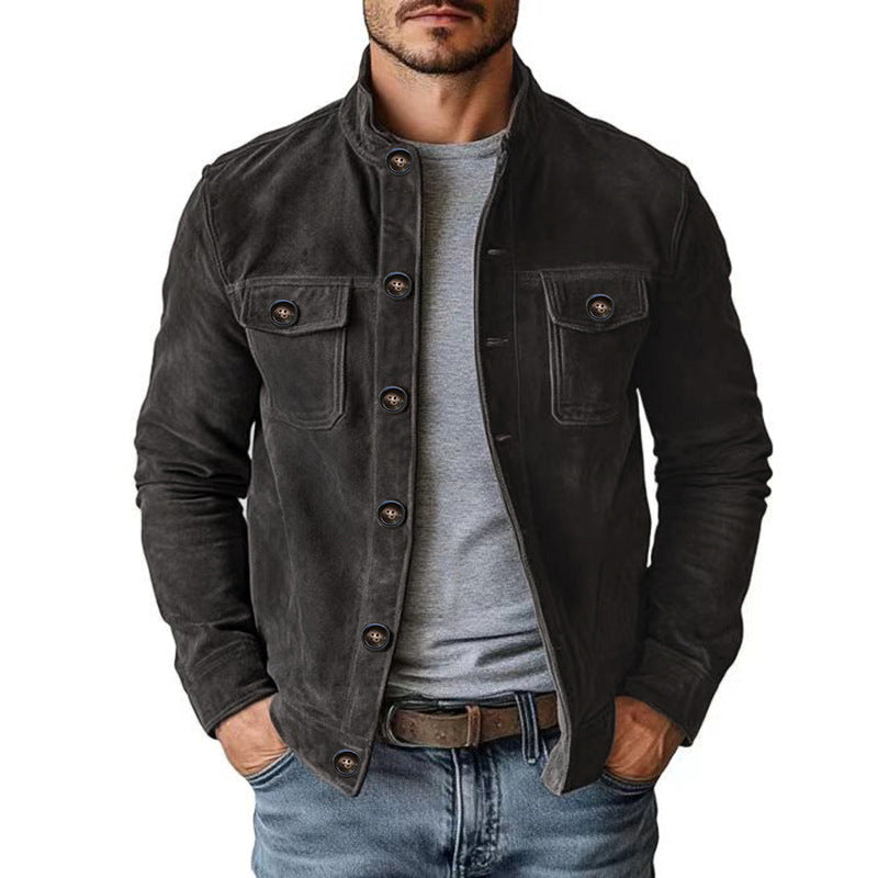 Classic men’s jacket with buttons