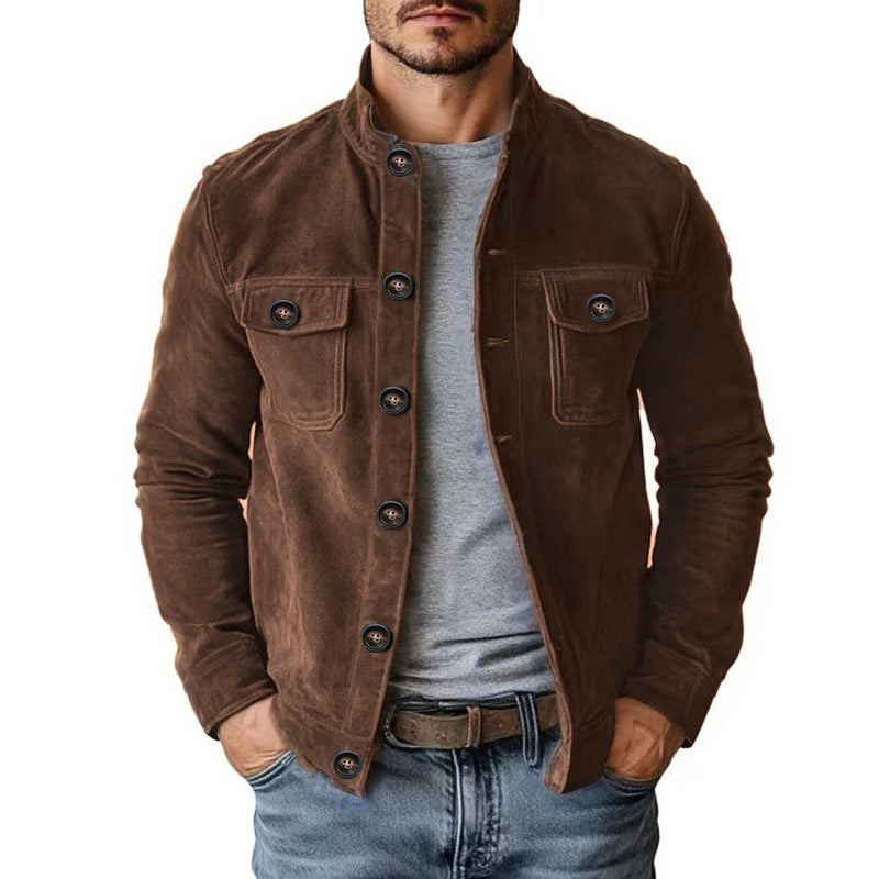 Classic men’s jacket with buttons