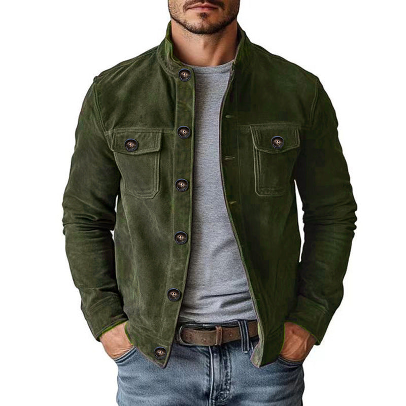 Classic men’s jacket with buttons