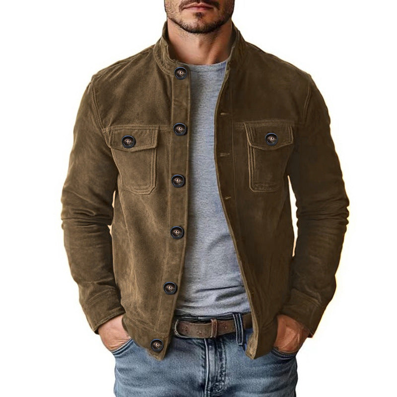 Classic men’s jacket with buttons