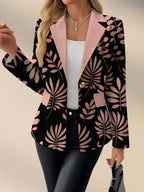 Odaya™ | Pink Leaf Blazer