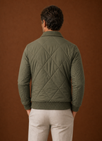 Men's Bomber Jacket - Zip-Up Casual Jacket