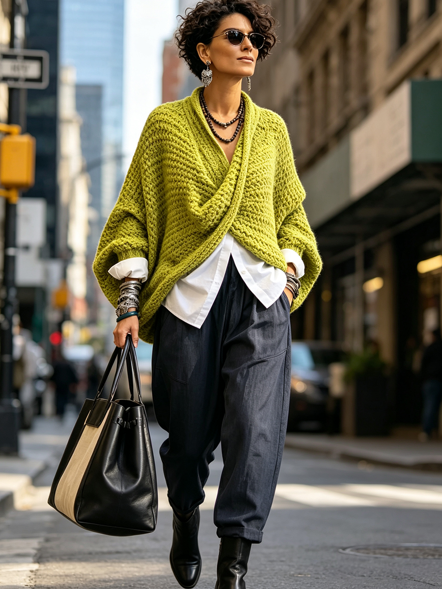 Lorelei™ Batwing Crossover Jumper
