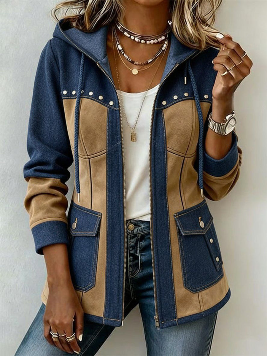 Elegant hooded jacket for effortless everyday style