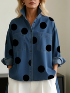 Peggy™ — Polka Dot Overshirt