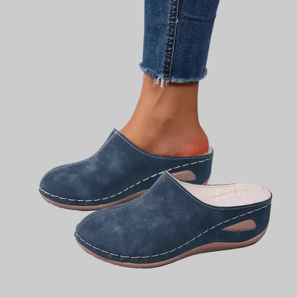 Elegant comfort slip-on for effortless comfort