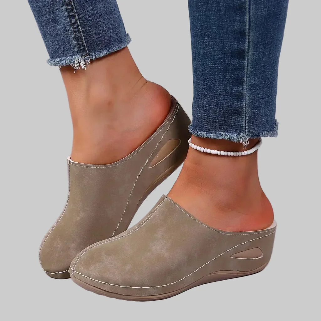 Elegant comfort slip-on for effortless comfort