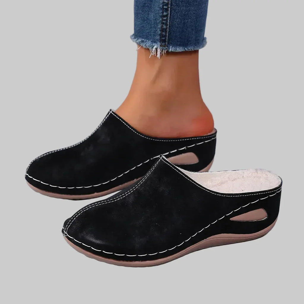 Elegant comfort slip-on for effortless comfort