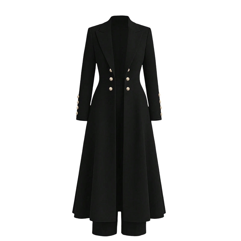 Victoria | Longline Coat & Trouser Set