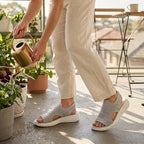 Elegant platform sandals for effortless summer style