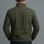 Marion | Men's Zip Jacket - Vintage Washed